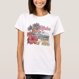 Camiseta Estado de espírito Aloha