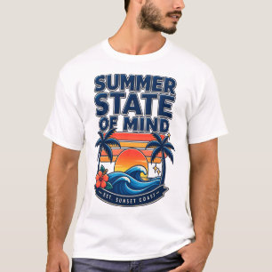 Camiseta Estado de Espírito de Verão