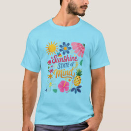 Camiseta Estado de espírito sunshine