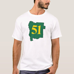 Camiseta Estado de estado de Jefferson 51st