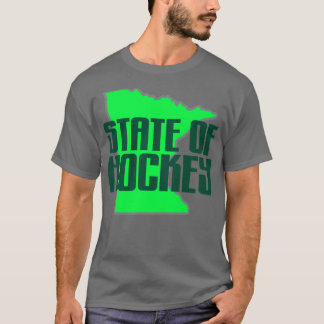 Camiseta estado de Hockey do MinMinnesota