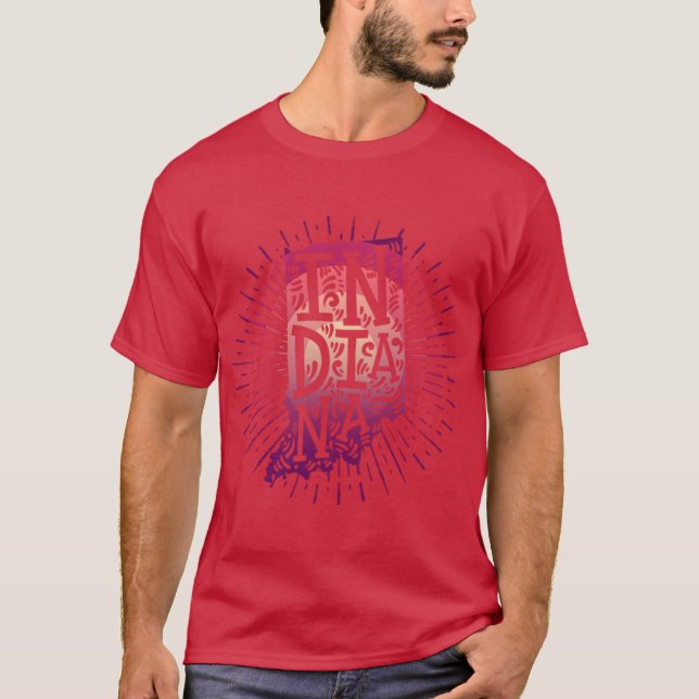 Camiseta Estado de Indiana 1 (Frente)