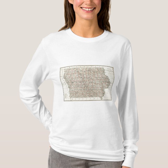 Camiseta Estado de Iowa (Frente)