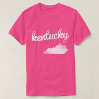 Camiseta Estado de Kentucky no branco