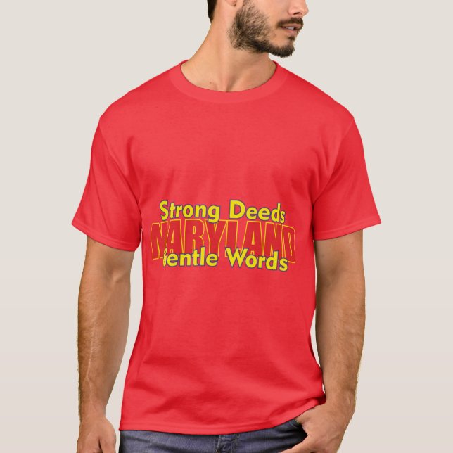 Camiseta Estado de Maryland (Frente)