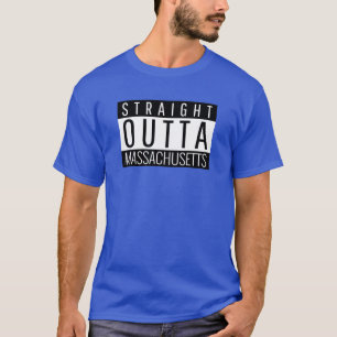 Camiseta Estado de Massachusetts MÃES Estados Unidos de Gra