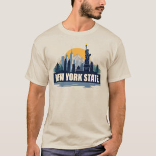 Camiseta Estado de Nova Iorque, Estados Unidos da América