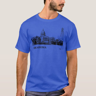 Camiseta Estado de Oklahoma EUA 3