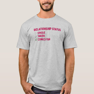 Camiseta "Estado de Relacionamento"