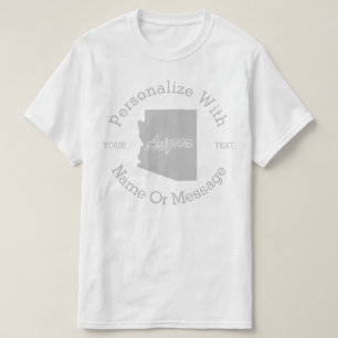 Camiseta Estado de t-shirt PERSONALIZADO da arizona