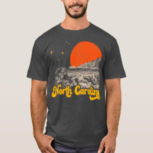 Camiseta Estado de Vintage do Distresse do Meio século de o