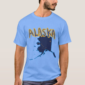 Camiseta Estado do Alasca 1
