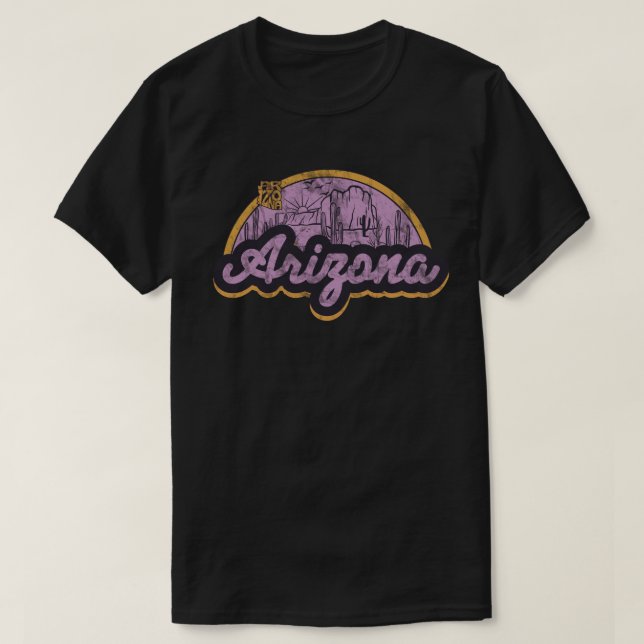 Camiseta Estado do Arizona (Frente do Design)