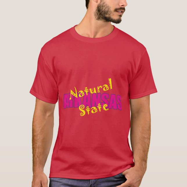 Camiseta Estado do Arkansas (Frente)