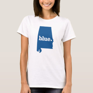 CAMISETA ESTADO DO AZUL DE ALABAMA
