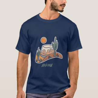 Camiseta estado do cacto arizona