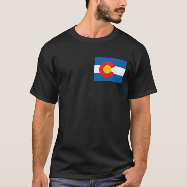 Camiseta Estado do Colorado (Frente)