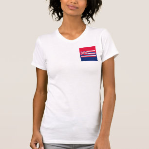 Camiseta Estado do Havaí - Bandeira Design