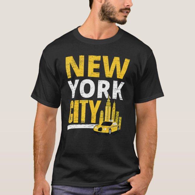 Camiseta Estado do Império do New Yorker, Viagem nos Estado (Frente)