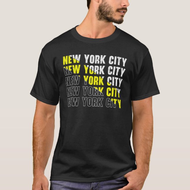 Camiseta Estado do Império do New Yorker, Viagem nos Estado (Frente)