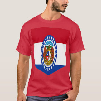 Camiseta Estado do Missouri Flag Missouri