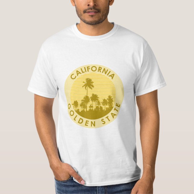 Camiseta Estado do Ouro da Califórnia (Frente)