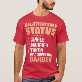 Camiseta Estado do Relacionamento Citação da barba