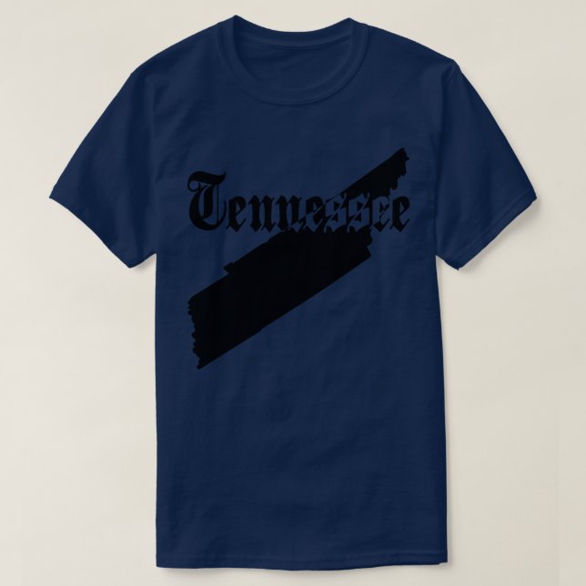 Camiseta Estado do Tennessee (Frente do Design)