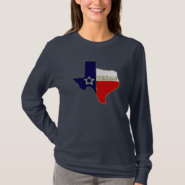 CAMISETA ESTADO DO TEXAS (Frente)