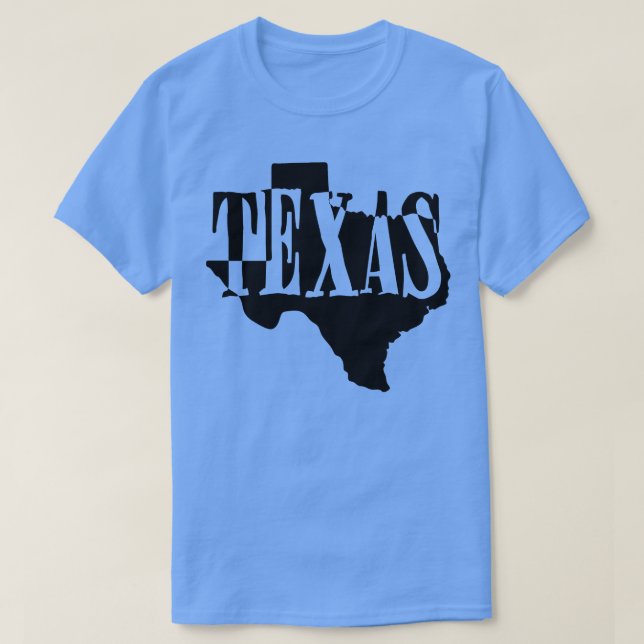 Camiseta Estado do Texas (Frente do Design)
