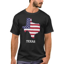 Estado do TEXAS Red White Blue USA Flag