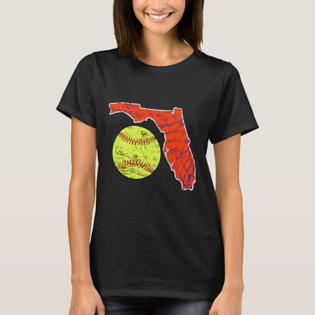 Camiseta Estado Ensolarado da Flórida Softll  (Frente)