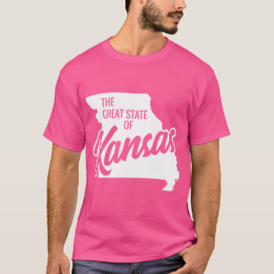 Camiseta Estado Excelente do Kansas Scoop