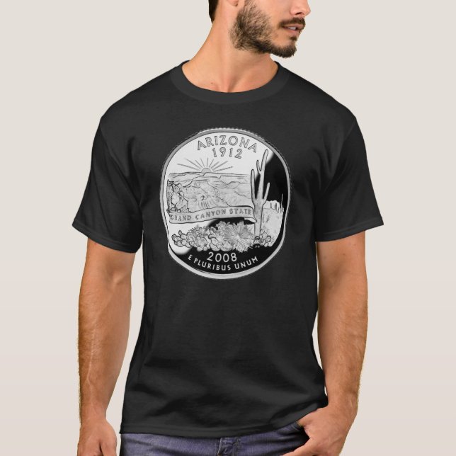 Camiseta Estado Faux Triter Grand Canyon State (Frente)