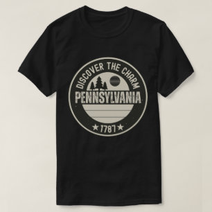 Camiseta Estado Keystone - Presente na Pensilvânia