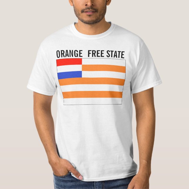 Camiseta Estado livre alaranjado (Frente)