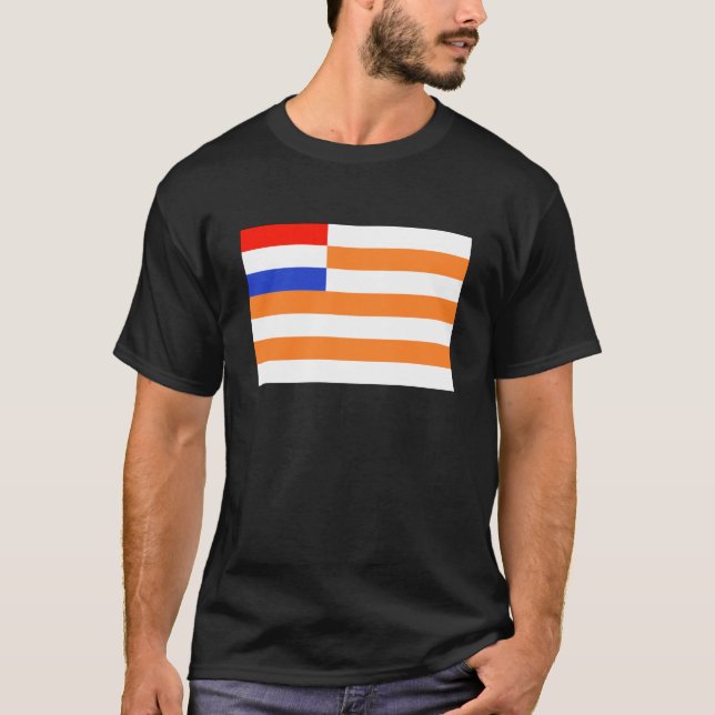 Camiseta Estado livre alaranjado (Frente)