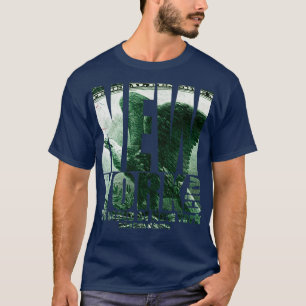 Camiseta Estado NYC dos EUA em Nova Iorque