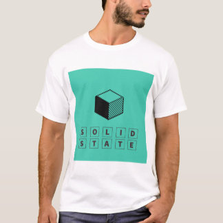 Camiseta Estado Sólido T masculino