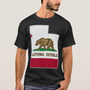 Camiseta ESTADO UTAA MAP CALIFÓRNIA CA Flag Roots Men Women