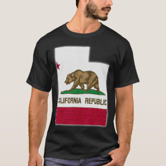 Camiseta ESTADO UTAA MAP CALIFÓRNIA CA Flag Roots Men Women