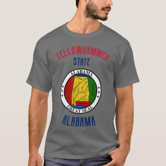 Camiseta Estado Yellowhammer Alabama