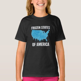 Camiseta Estados Congelados da América