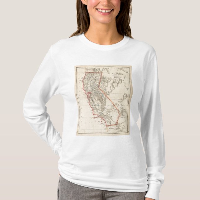 Camiseta Estados da Califórnia (Frente)