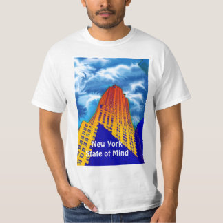 Camiseta Estados de Nova Iorque da mente