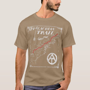 Camiseta Estados de Vintagem Retroativa do Mapa de Trilha d