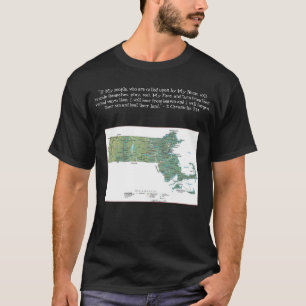 Camiseta Estados, províncias e territórios - Massachusetts