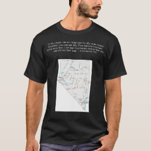 Camiseta Estados, províncias e territórios - Nevada