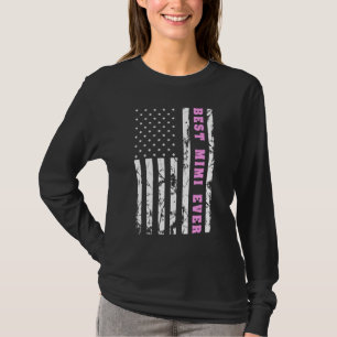 Camiseta Estados Unidos Afetaram A Bandeira Americana Mimi