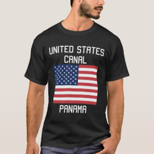 Camiseta Estados Unidos Canal Canal do Panamá Trump 2025 Hu